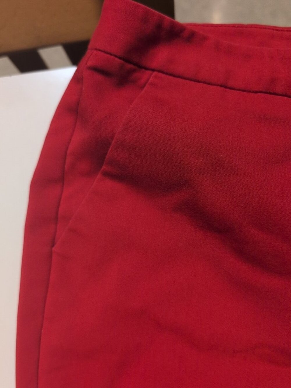 Calvin Klein Pants Women's Size 2 Red Dress Slacks - Picture 7 of 13